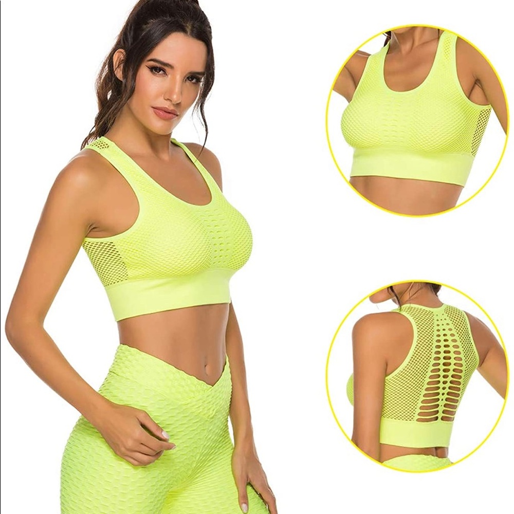 BRAND NEW - Neon Sports Bra or Swimsuit Top